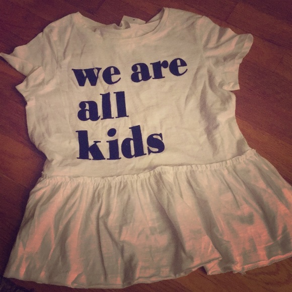 H&M “We Are All Kids” Graphic Tee - Picture 1 of 3